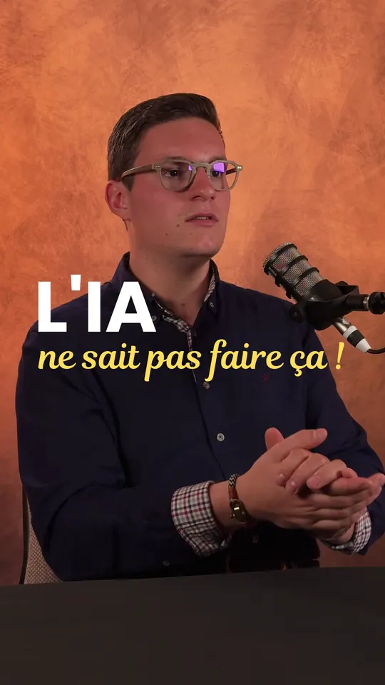 Valentin, maître d'œuvre — L'IA ne sait pas faire ça !